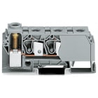 WAGO ELETTRONICA - Morsetto di distribuzione.10 mm².slot per marcatura laterali.blu