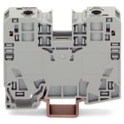 WAGO ELETTRONICA - Morsetto passante per 2 conduttori.35 mm².slot per marcatura laterali.marrone