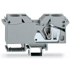 WAGO ELETTRONICA - Morsetto passante per 2 conduttori.35 mm².adatto per applicazioni Ex e II.grigio chiaro