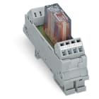 WAGO ELETTRONICA - Modulo relè.Tensione nominale d'ingresso: 24 V AC/DC.2 contatti in scambio.grigio