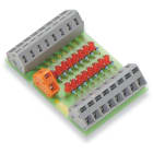 WAGO ELETTRONICA - Modulo componente con LED.con 16 pezzi.LED rosso