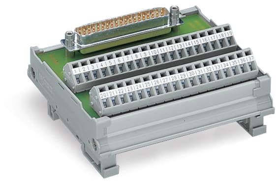 WAGO ELETTRONICA - Modulo interfaccia.con pin a saldare.Connettore maschio