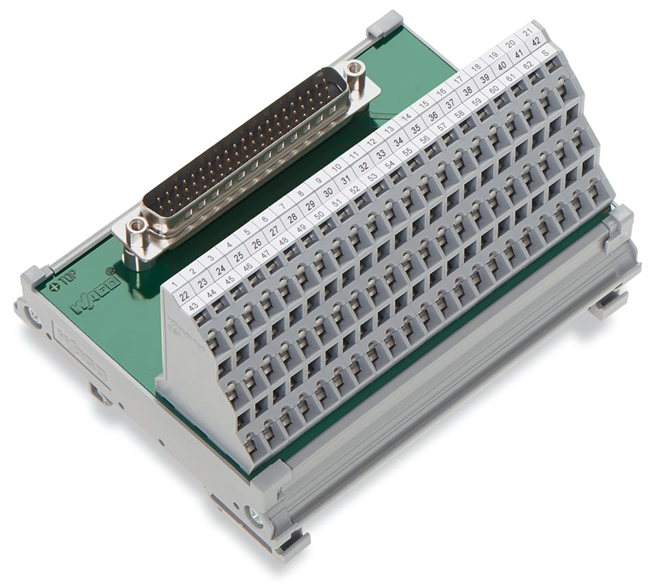 WAGO ELETTRONICA - Modulo interfaccia.HD-Sub-D.Connettore maschio
