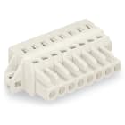 WAGO ELETTRONICA - Spina femmina per 1 conduttore.CAGE CLAMP®.2,5 mm².grigio chiaro