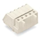 WAGO ELETTRONICA - Connettore femmina 1 conduttore, ang..CAGE CLAMP®.2,5 mm².grigio chiaro 721-303/008-000