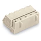 WAGO ELETTRONICA - Connettore femmina 1 conduttore, ang..CAGE CLAMP®.2,5 mm².grigio chiaro
