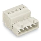WAGO ELETTRONICA - Connettore maschio per 1 conduttore.CAGE CLAMP®.2,5 mm².grigio chiaro