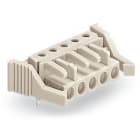 WAGO ELETTRONICA - Connettore femmina THT.angolato.Passo pin 5 mm.grigio chiaro