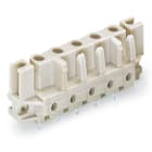 WAGO ELETTRONICA - Connettore femmina THT.dritto.Passo pin 7,5 mm.grigio chiaro