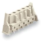 WAGO ELETTRONICA - Connettore femmina THT.dritto.Passo pin 7,5 mm.grigio chiaro
