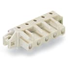 WAGO ELETTRONICA - Connettore femmina THT.angolato.Passo pin 7,5 mm.grigio chiaro 722-832/031-000