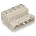 WAGO ELETTRONICA - Connettore maschio per 1 conduttore.CAGE CLAMP®.2,5 mm².grigio chiaro