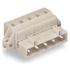 WAGO ELETTRONICA - Connettore maschio per 1 conduttore.CAGE CLAMP®.2,5 mm².grigio chiaro