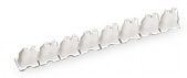 WAGO ELETTRONICA - Fermaisolante.0,08 - 0,2 mm² "r" (0,14 mm² "f").8 pezzi/striscia.bianco