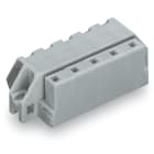 WAGO ELETTRONICA - Connettore femmina 1 conduttore, ang..CAGE CLAMP®.2,5 mm².grigio 731-542/031-000