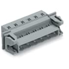WAGO ELETTRONICA - Connettore maschio per 1 conduttore.CAGE CLAMP®.2,5 mm².grigio 731-607/114-000