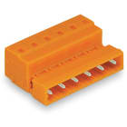 WAGO ELETTRONICA - Connettore maschio per 1 conduttore.CAGE CLAMP®.2,5 mm².arancione