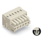 WAGO ELETTRONICA - Spina femmina per 1 conduttore.CAGE CLAMP®.1,5 mm².grigio chiaro