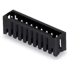 WAGO ELETTRONICA - Connettore maschio THR.Pin a saldare 1,0 x 1,0 mm.dritto.nero