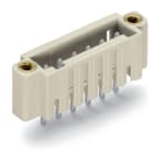 WAGO ELETTRONICA - Connettore maschio THT.Pin a saldare 1,0 x 1,0 mm.dritto.grigio chiaro