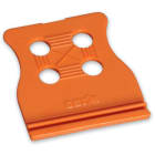 WAGO ELETTRONICA - Piastrina antistrappo.per connettori maschio e femmina.larghezza 75 mm.arancione