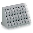 WAGO ELETTRONICA - Morsetto per circuito stampato a tre piani.2,5 mm².Passo pin 7,5 mm.grigio