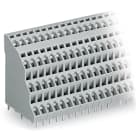 WAGO ELETTRONICA - Morsetto per circuito stampato a quattro piani.2,5 mm².Passo pin 5 mm.grigio