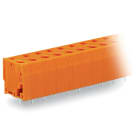 WAGO ELETTRONICA - Morsetto per circuito stampato.2,5 mm².Passo pin 7,62 mm.arancione