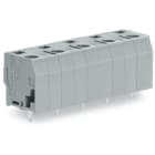 WAGO ELETTRONICA - Morsetto per circuito stampato.2,5 mm².Passo pin 10 mm.grigio