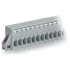 WAGO ELETTRONICA - Morsetto per circuito stampato.pulsante.2,5 mm².grigio