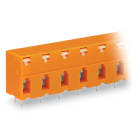 WAGO ELETTRONICA - Morsetto per circuito stampato.pulsante.2,5 mm².arancione