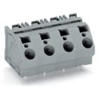 WAGO ELETTRONICA - Morsetto per circuito stampato.6 mm².Passo pin 12,5 mm.grigio