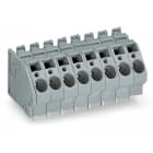 WAGO ELETTRONICA - Morsetto per circuito stampato.6 mm².Passo pin 7,5 mm.grigio 745-307
