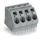 WAGO ELETTRONICA - Morsetto per circuito stampato.16 mm².Passo pin 10 mm.grigio