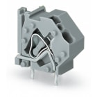 WAGO ELETTRONICA - Morsetto per circuito stampato sovrapponibile.4 mm².Passo pin 10 mm.verde chiaro