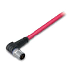 WAGO ELETTRONICA - cavo sercos.Spina M12D. angolata.4 poli.rosso