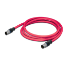 WAGO ELETTRONICA - cavo sercos.Spina M12D. assiale.Spina M12D. assiale.rosso