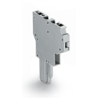 WAGO ELETTRONICA - Connettore femmina per 2 conduttori.CAGE CLAMP®.4 mm².verde-giallo
