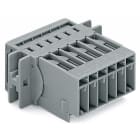 WAGO ELETTRONICA - Connettore maschio per 1 conduttore.CAGE CLAMP®.4 mm².grigio 769-612/002-000