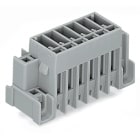 WAGO ELETTRONICA - Connettore maschio THT.Pin a saldare 1,0 x 1,0 mm.dritto.grigio 769-635/004-000