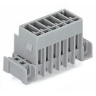 WAGO ELETTRONICA - Connettore maschio THT.Pin a saldare 1,0 x 1,0 mm.dritto.grigio 769-639/003-000