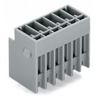 WAGO ELETTRONICA - Connettore maschio THT.Pin a saldare 1,0 x 1,0 mm.dritto.grigio 769-640