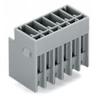 WAGO ELETTRONICA - Connettore maschio THT.Pin a saldare 1,0 x 1,0 mm.dritto.grigio