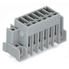 WAGO ELETTRONICA - Connettore maschio THT.Pin a saldare 1,0 x 1,0 mm.dritto.grigio 769-643/004-000