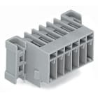 WAGO ELETTRONICA - Connettore maschio THT.Pin a saldare 1,0 x 1,0 mm.angolato.grigio