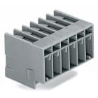 WAGO ELETTRONICA - Connettore maschio THT.Pin a saldare 1,0 x 1,0 mm.angolato.grigio