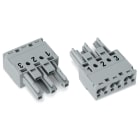WAGO ELETTRONICA - Presa.3 poli.Cod. B.grigio