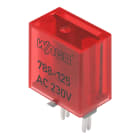 WAGO ELETTRONICA - Accessori per moduli relè.Indicatore stato operativo: rosso.Tensione operativa nominale: 24 V AC