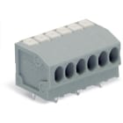 WAGO ELETTRONICA - Morsetto per circuito stampato.pulsante.1,5 mm².grigio