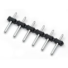 WAGO ELETTRONICA - Connettore maschio THT.dritto.Passo pin 5 mm.nero